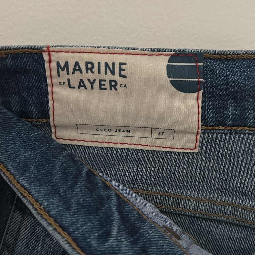 Marine Layer dark Cleo jeans